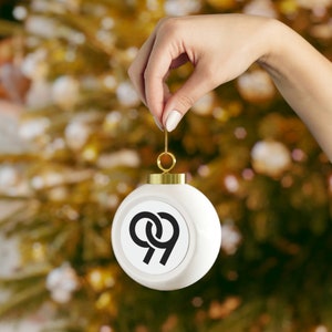 99 Bottles Christmas Ball Ornament