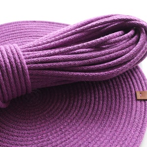 Xsotica Violet Round Waxed Cotton Cord