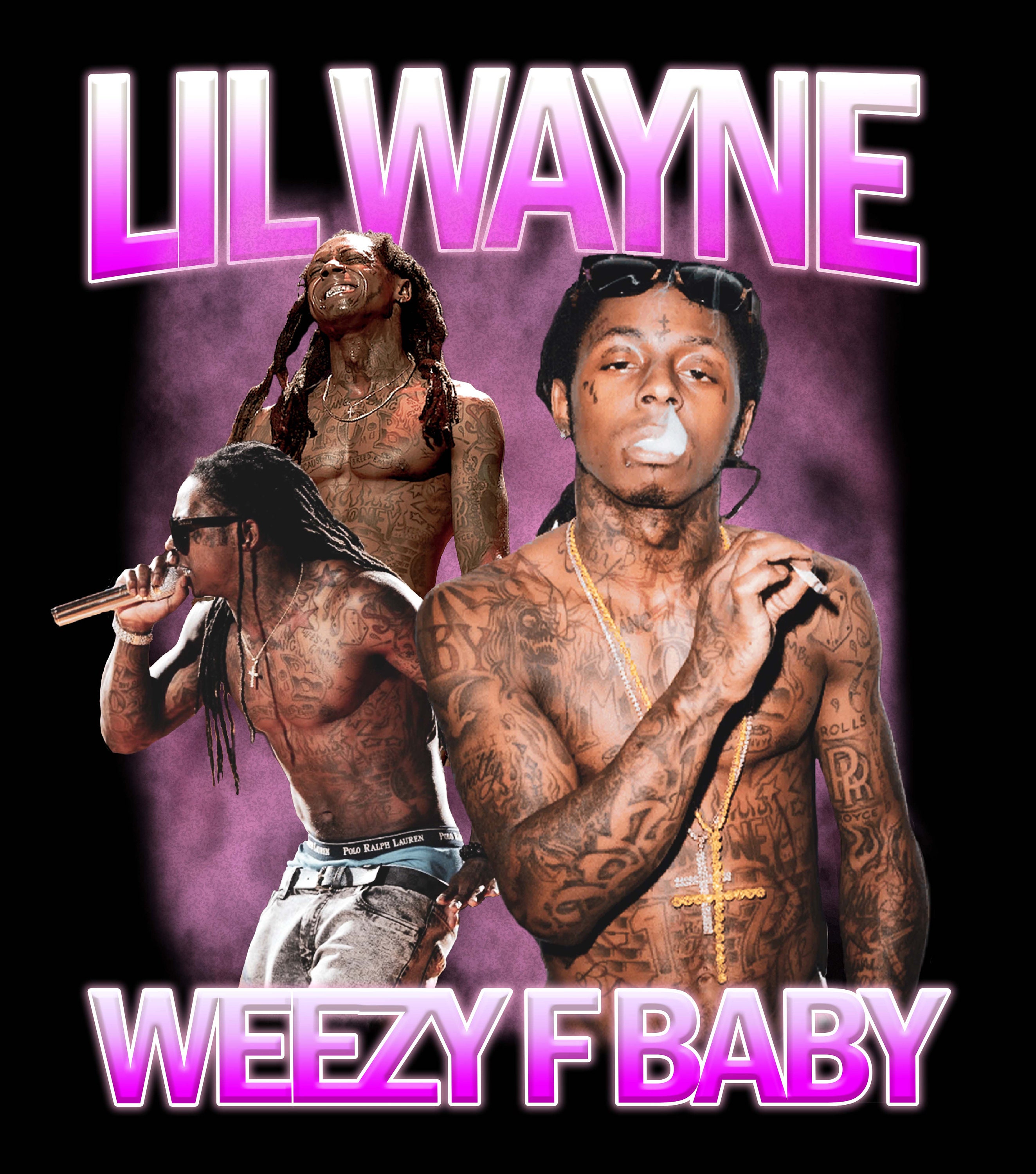 Lil Wayne Ralph Lauren Polo White Tee Splash