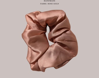 100% Mulberry Silk Scrunchies - Hair Ties