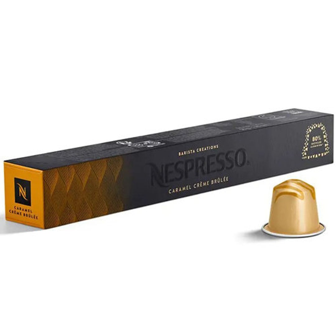 Caramel Creme Brulee Nespresso Original Line Capsules Etsy