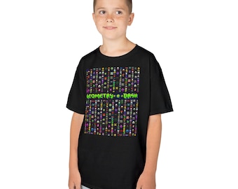 Geometry Dash - Heavy Cotton™-T-shirt voor kinderen
