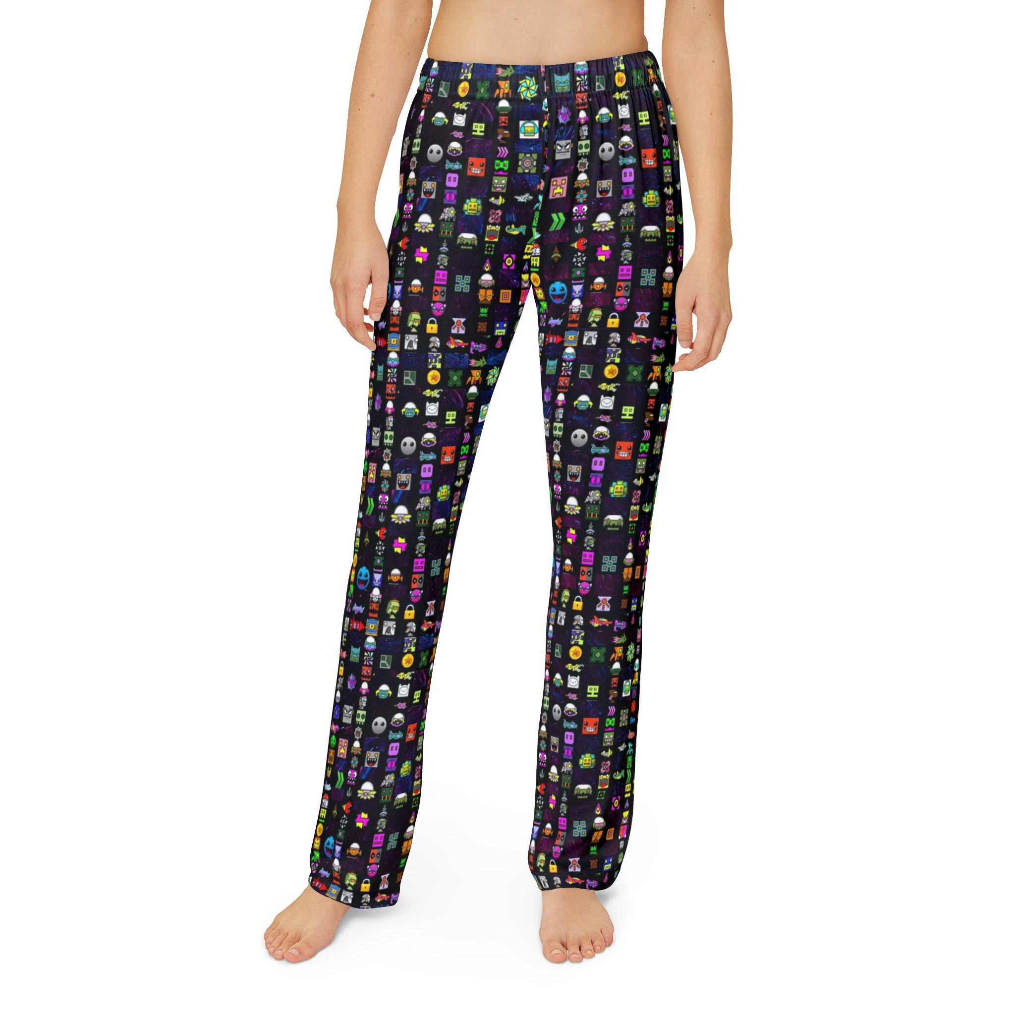Pac-man Pajamas Boy Pac Man Pajama Pants Pac-Man Maze Juniors