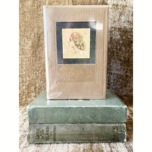 RARE First Edition HC Set 1908 - Anne of Green Gables, Avonlea, of the Island