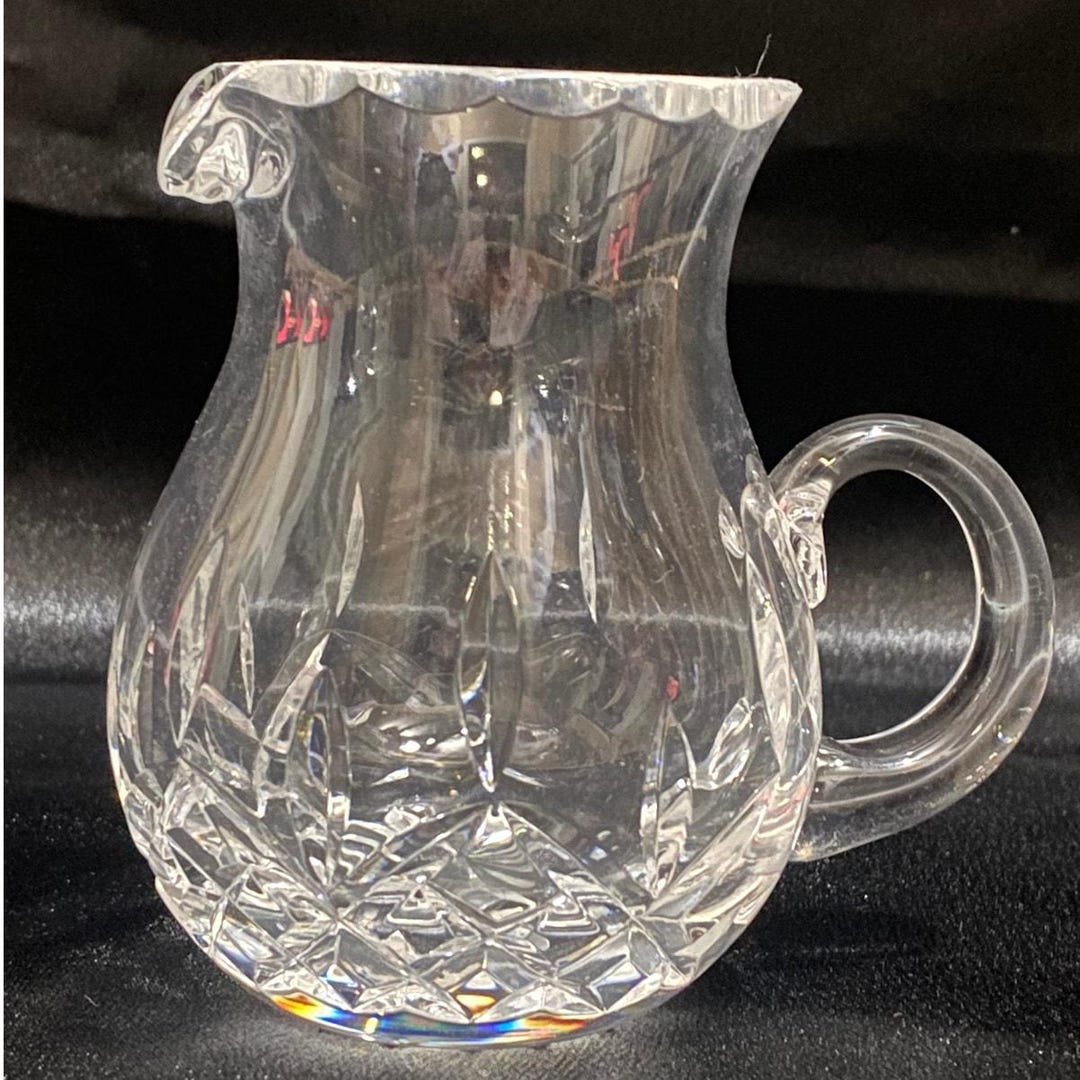 Mini Pitcher Bar Antique ABP Cut Crystal Mini Pitcher 4” American Brilliant Period ...