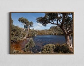 Cradle Mountain Dove Lake Fine Art, Scenic Landscape Photo of Tasmanian Wilderness,  24 x 36" Print, decorative Artwork for Nature Lovers