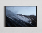 Mountain Range Close up, Southern Alps Fine Art Print, South Island NZ Landscape, Outdoor Lovers Home Decor, perfect Gift, 24 x 36'' Print