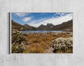 Cradle Mountain Scenic Landscape Photo, Tasmania Wilderness Fine Art Print, 24 x 36" Artwork, decoration for Nature Lovers, Gift Idea