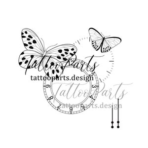 clocks tattoo