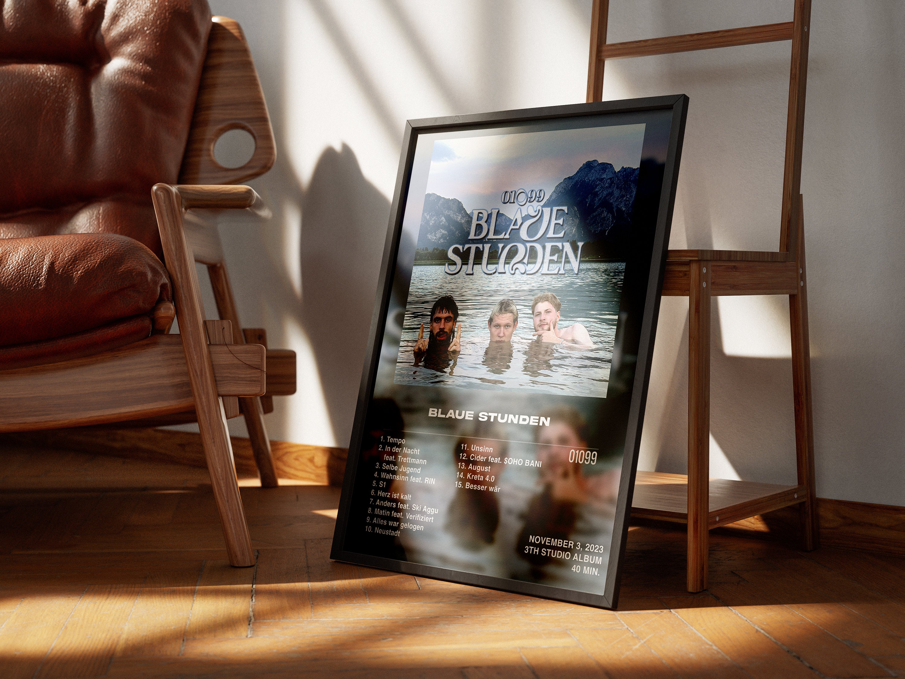 01099-blaue-stunden-album-poster-deutschrap-album-cover-poster