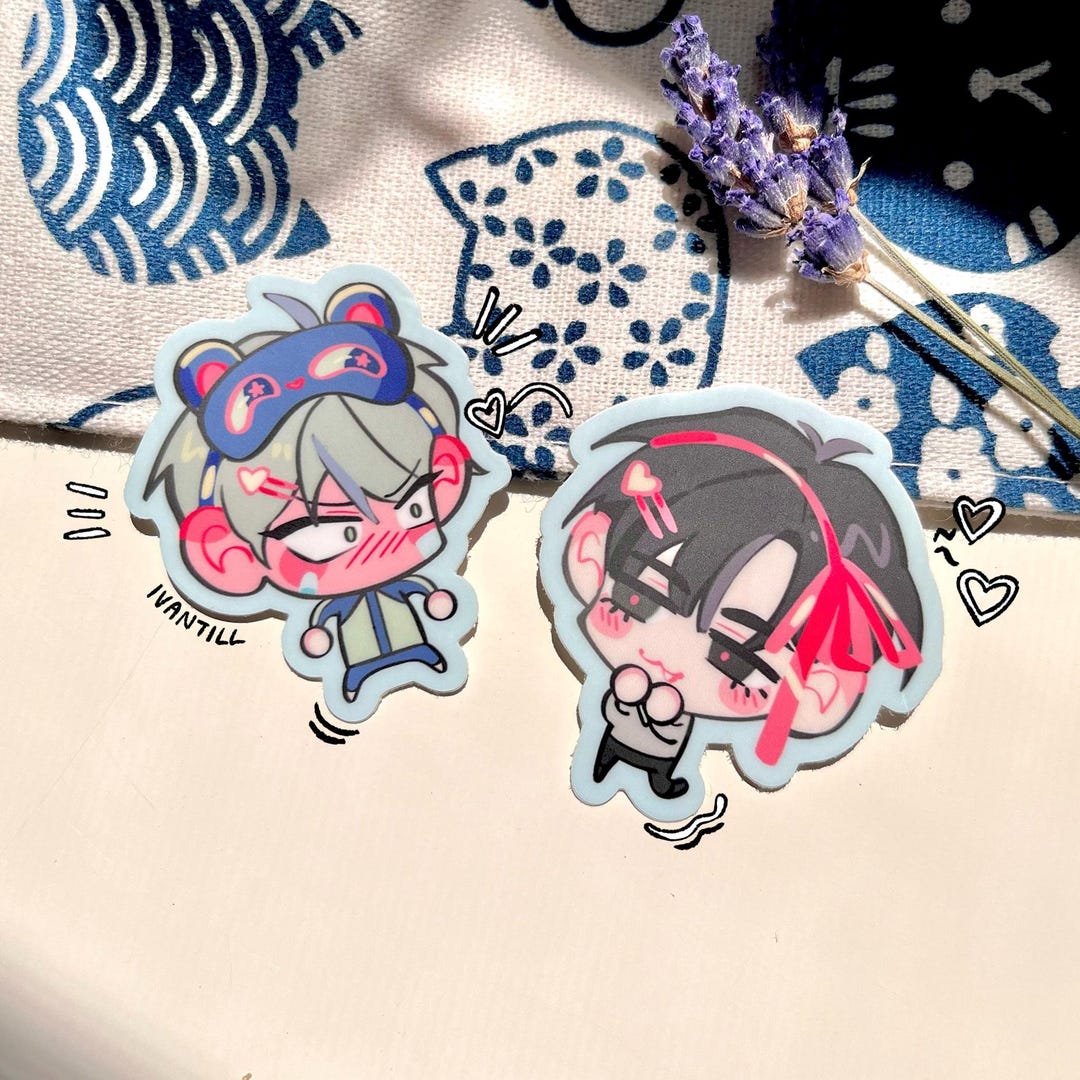 Alien Stage Ivantill Vinyl Sticker Matte | ALNST Cute BL Journaling ...