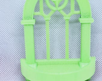 Gothic Window Ledge/Feeder: Jumping Spider Enclosure Accessory
