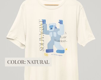 Wanderer Bigfoot Definition Tee, Unisex Crew Neck, Solivagant, Modern Bigfoot Hiking, Contemporary Sasquatch, Cute Yeti, Outdoor Aesthetic