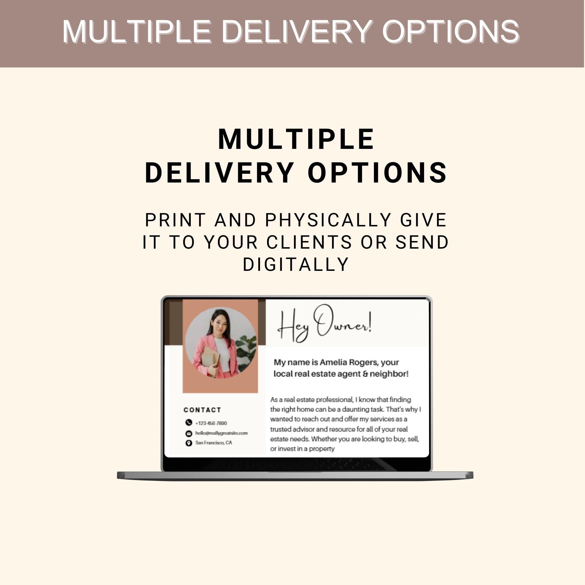 Real Estate Prospecting Letter Templates Realtor Marketing (canva) Etsy