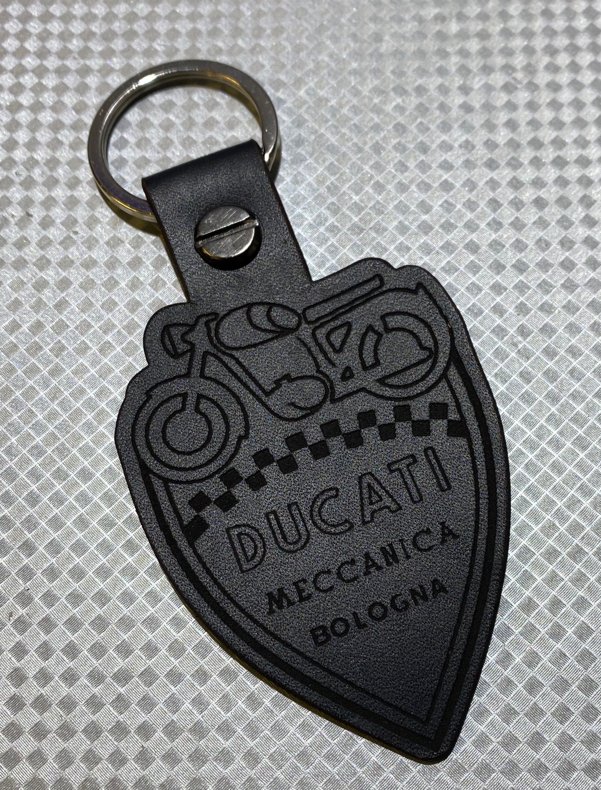 Portachiavi Ducati Corse - Logo Ricamato