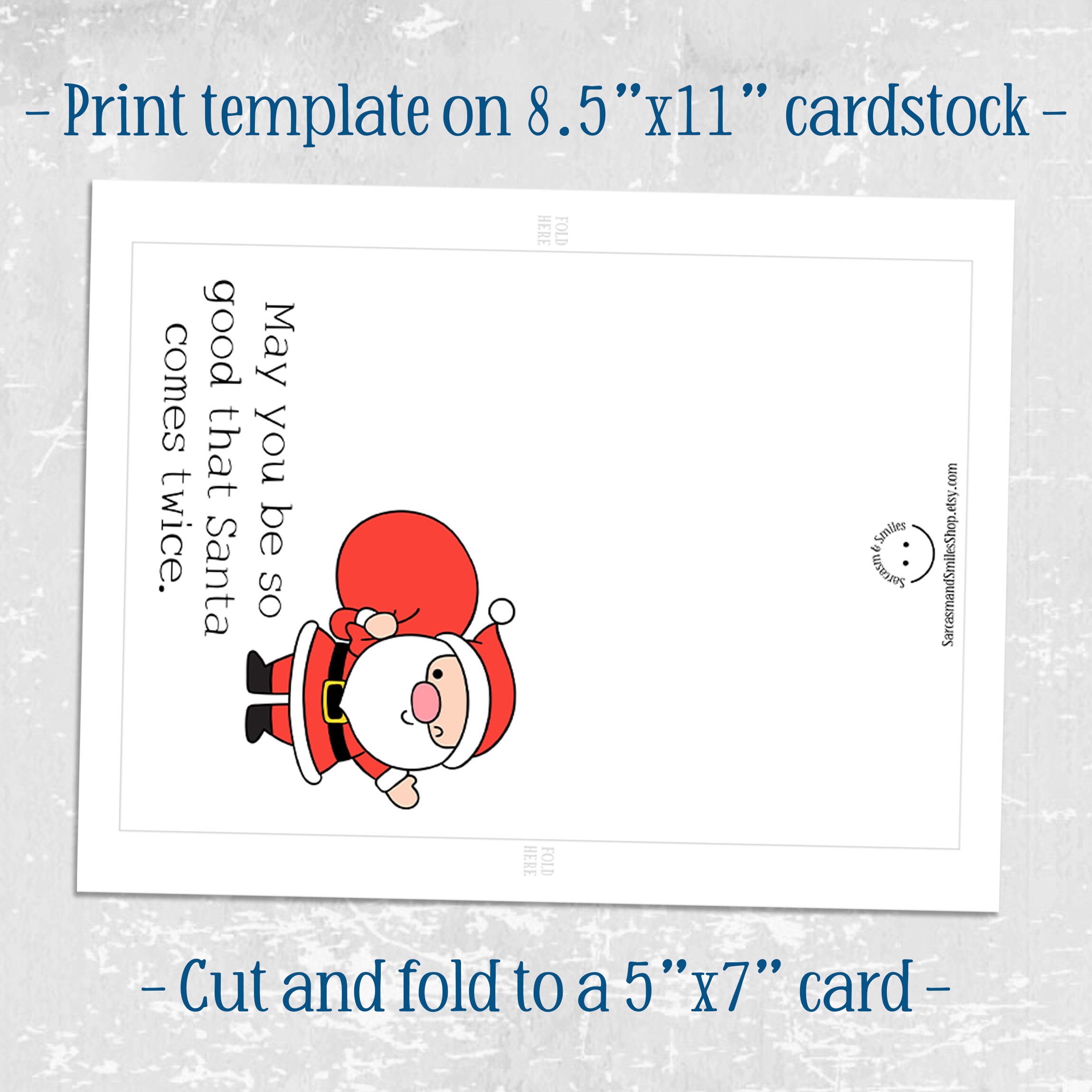 Funny Christmas Cards Printable - Il Fullxfull.5575976387 1zoj 