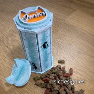 Giocattolo a lenta alimentazione per gatti - Piano di taglio a macchina
