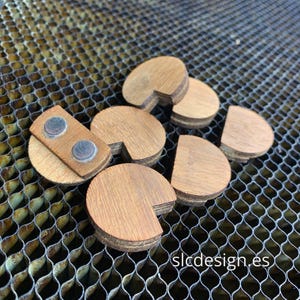 Honeycomb clamping magnet - Cutting plans