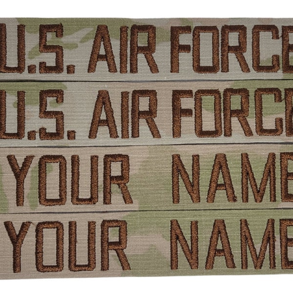 Air Force Name Tape Etsy