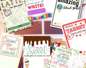 Back to School * Back to School Gift * Back to School Teacher Gift * Teacher Gift Idea * Gift Card Holders * Teacher Gift Card Holders