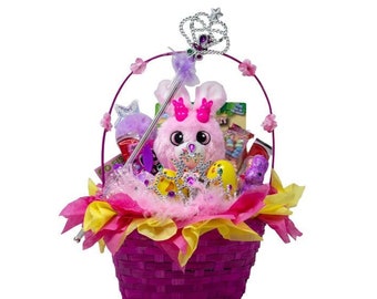 Pink Princess Easter Basket