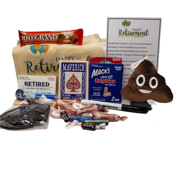 Retirement Funny Survival Kit