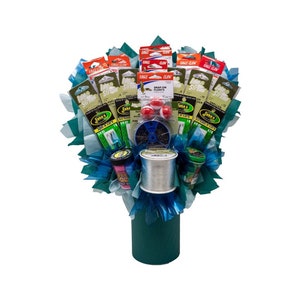 Fishing Gift Bouquet. Great Gift Idea for the Man Who Has Everything
