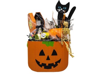 Ghoulish Pumpkin Patch Gift Basket