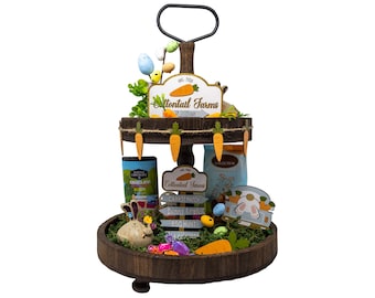 Limited Edition Easter Celebration Decorative Tiered Tray