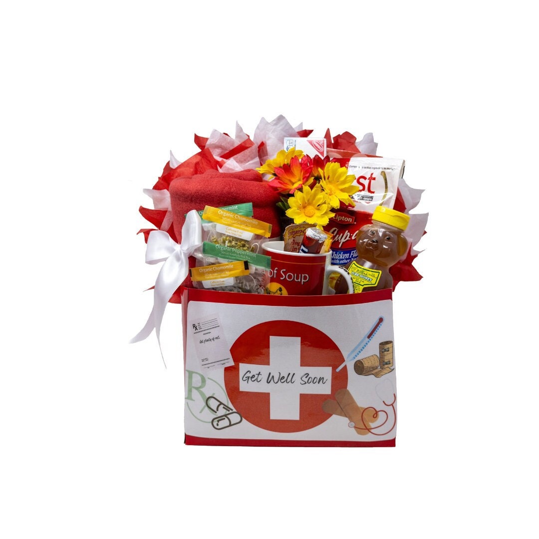 Get Well Soon Gift Box Etsy