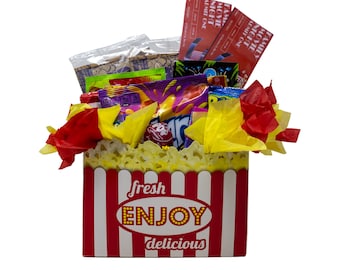 Filmabend-Popcorn-Snackbox