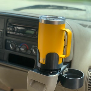 Arctic Grip - Car Cup Holder system for YETI 10oz lowball/10oz mug/24oz mug fits them all with one