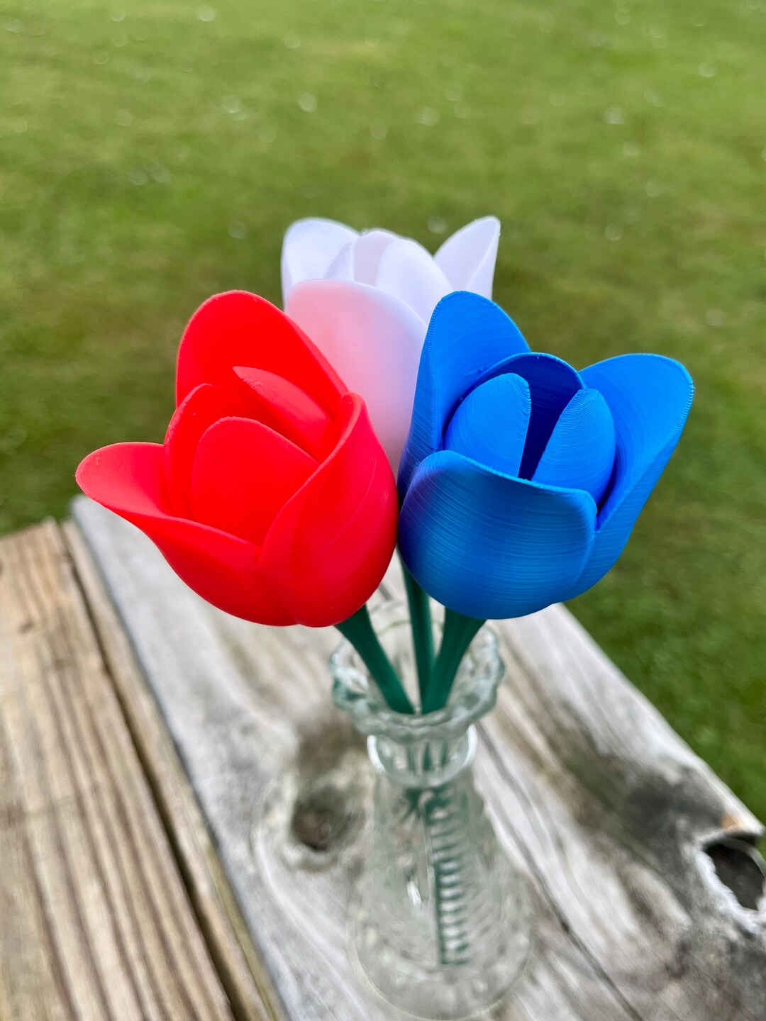 One 3D Printed Tulip Flower Custom - Etsy