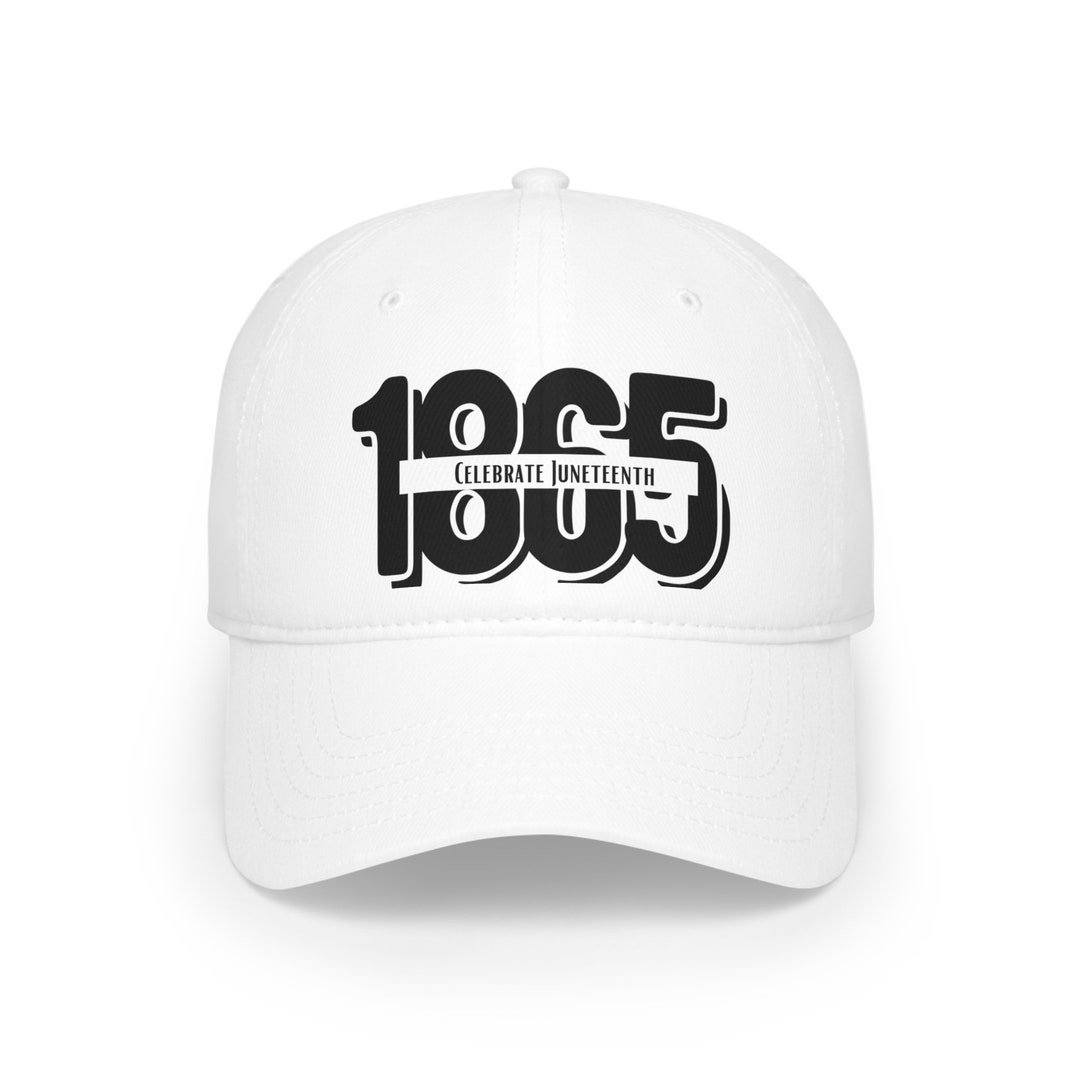 帽子 Negro dos 1865 Gorra de béisbol de perfil bajo, sombrero Juneteenth, gorra