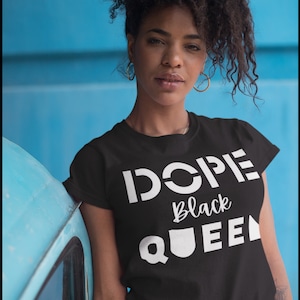 Dope Black Queen Softstyle T-Shirt