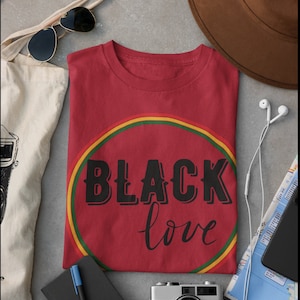 Black Love Unisex Heavy Cotton Tee
