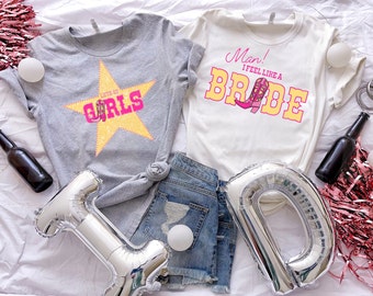 Cowgirl Bachelorette PNG, Last Rodeo Bride Shirts (Digital Download)