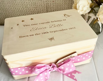 Time Capsule engraved box