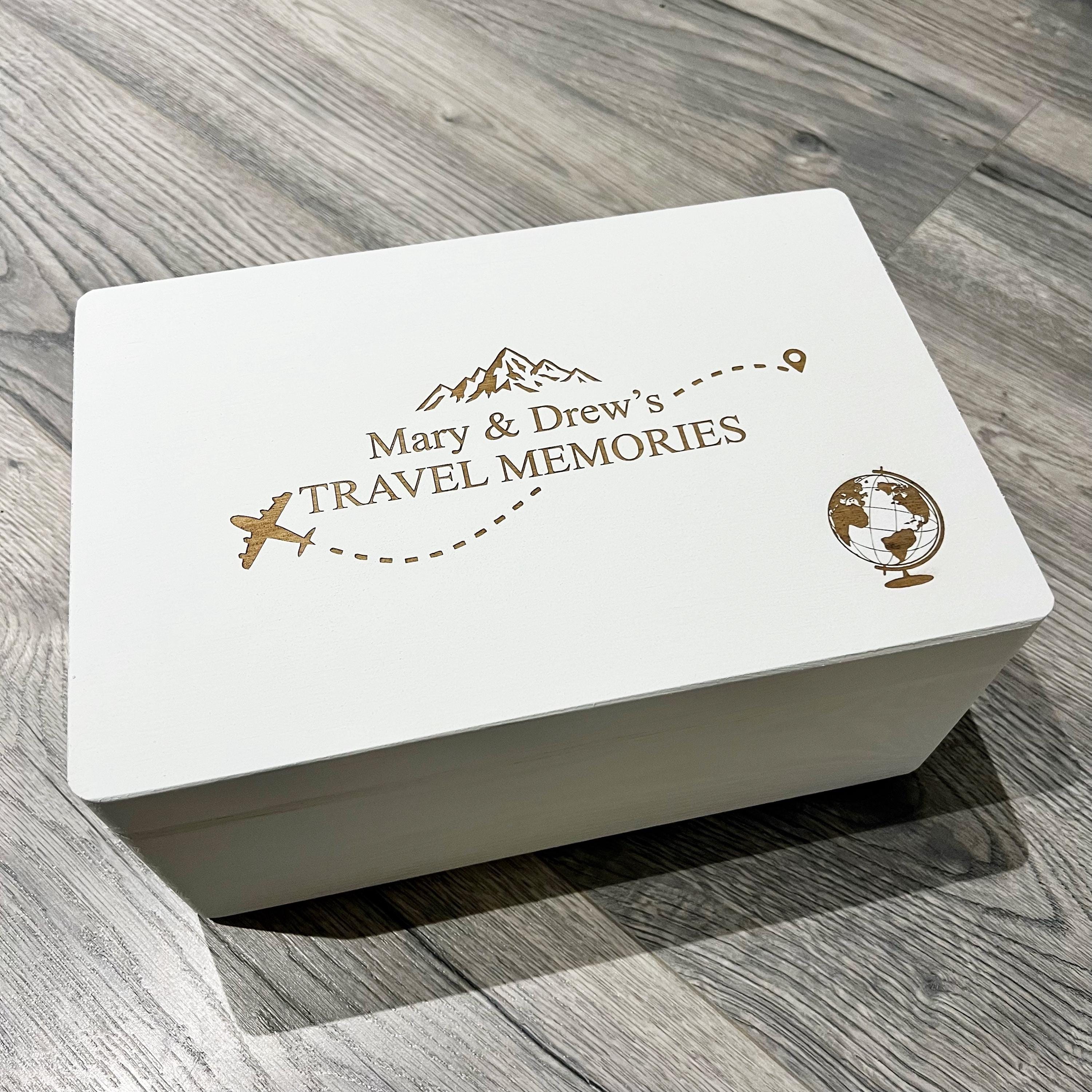 Travel Memory Keepsake Box - Etsy UK