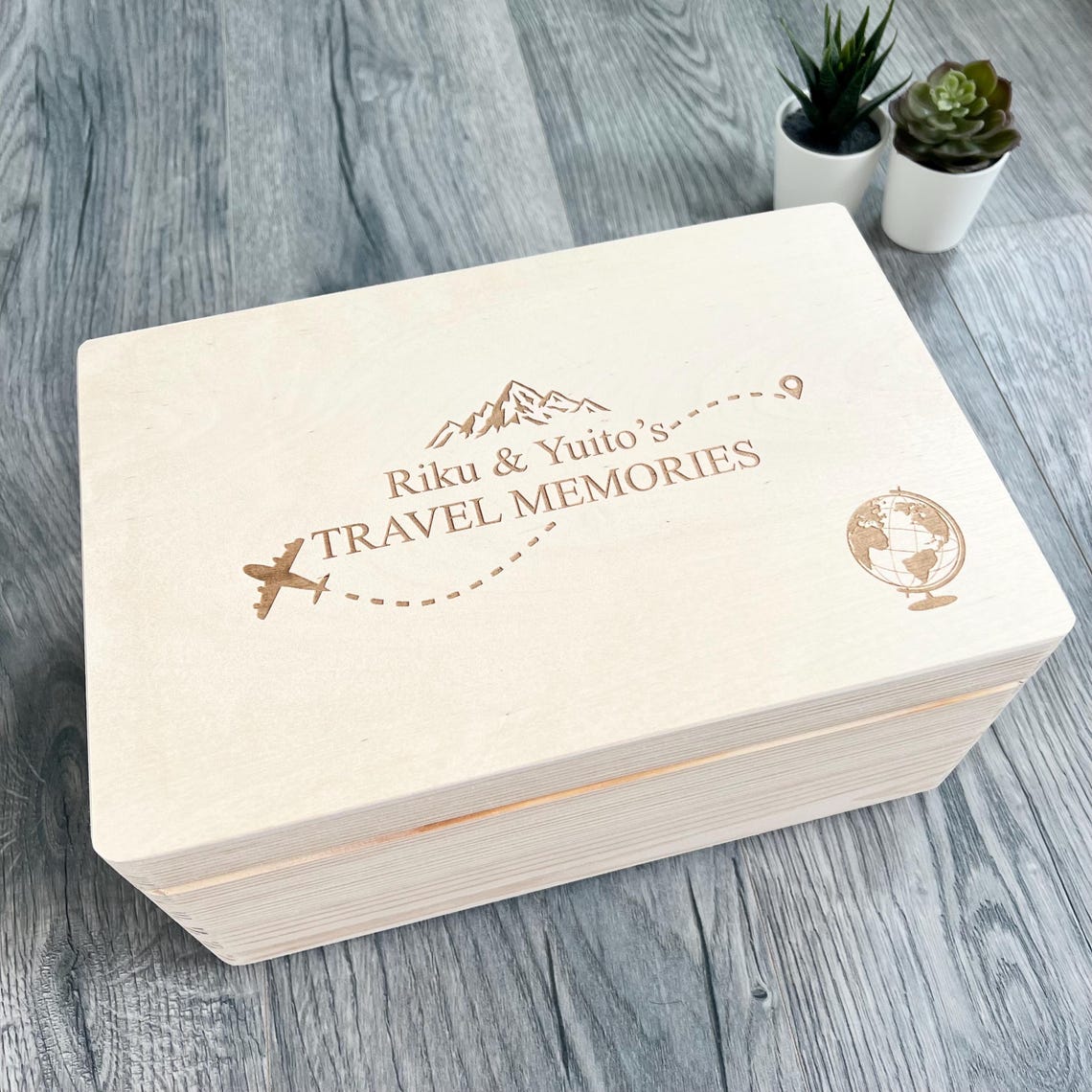 Travel Memory Keepsake Box - Etsy UK
