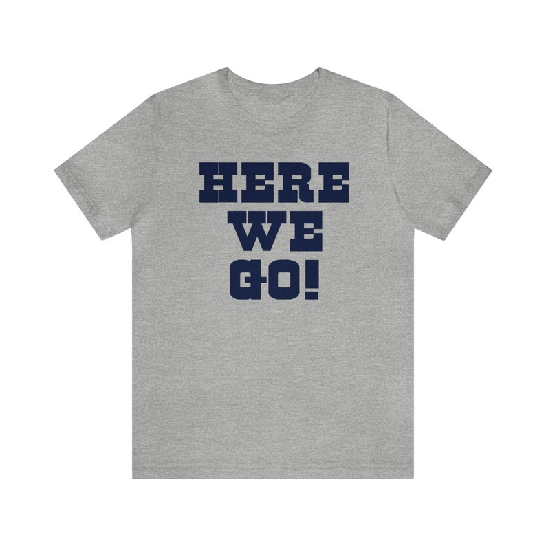 Here We Go Dallas Cowboys NFL Shirt jersey Blend - Etsy