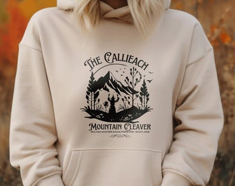 Sudadera con capucha de Cailleach, diseño de bruja salvaje escocesa, jersey de invierno de fantasía, mito y folclore, regalo para ella, sudadera con capucha unisex clásica