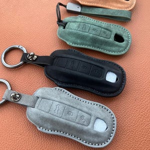 Portachiavi Porsche Alcantara, 911 992 718 987 Carrera GTS Macan Cayenne taycan Portachiavi Porsche 911, Accessorio Porsche, Regali Porsche