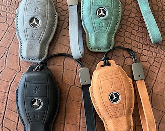 Mercedes benz key fob cover keychain Fit For A B C E R S G M V class cla cls gla glc gle glk gl gls sl slk slc amg W245