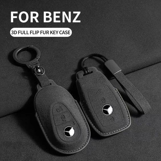 Remote Car Key Cover Fob Keychain For Mercedes-Benz E GLA GLC GLE C B A