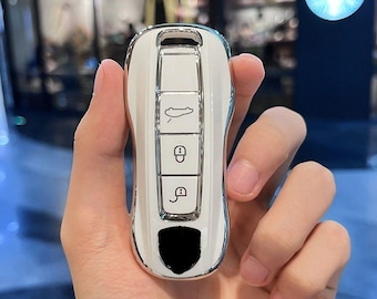 Key case Porsche Alcantara, 911 992 718 987 Carrera GTS Macan Cayenne taycan Porsche 911 Keychain, Porsche accessory .Panamera key pocket