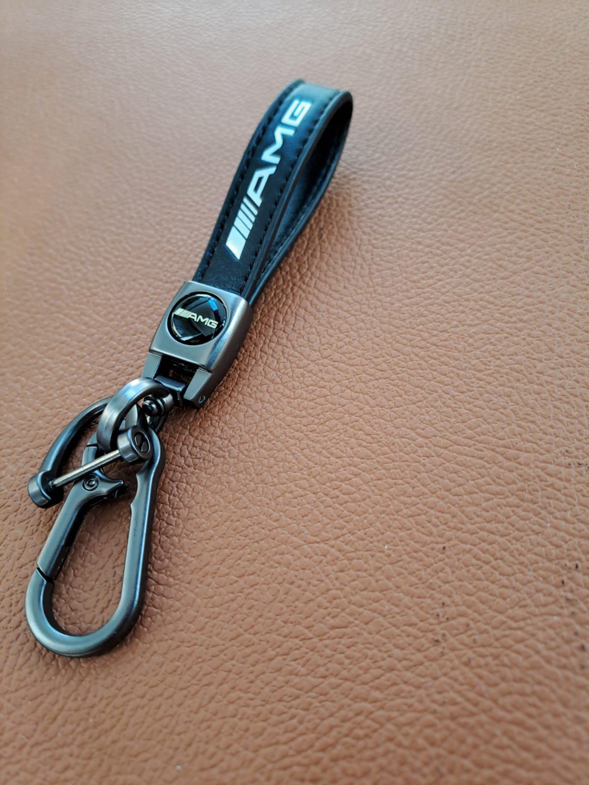 AMG Keychain Elegant Black Fan Gift Compatibl AMG Accessorie, Mercedes ...