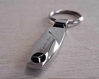 Cover Per Chiavi Auto In Pelle Alcantara Compatibile Con Mercedes Benz Protezione Copri Telecomando Lek69 Incl Moschettone Portachiavi Lek69 M7