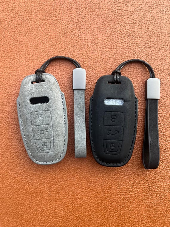 Audi D5 Key Fob,  A6L A6 A7 A8 Q7 Q8 E-Tron 3 S6 S7 SQ7 RS6 RS7 2018 2020 clé 3 boutons , Cool Audi Keychain , Audi Key Remote Case