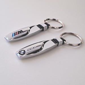 BMW-Schlüsselanhänger aus Chrom, BMW-Schlüsselanhänger im Vintage-Stil, BMW-Zubehör